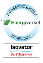 Energiverket har f-gass sertifisering
