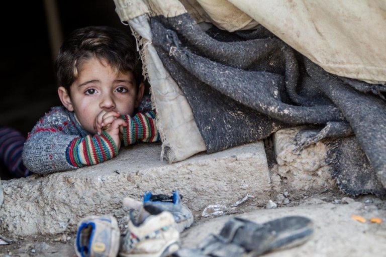 Auksjon for å hjelpe barna i Syria gjennom vinteren